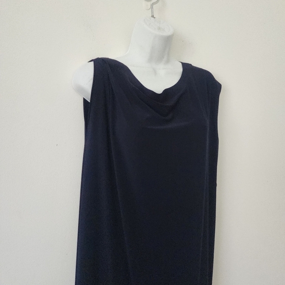 Norma Kamali Drop Shoulder Cocktail Dress Size XL - Picture 8 of 13